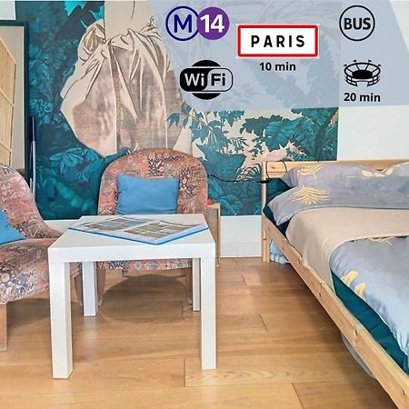شقة Le Chic Audonien - Cozy Nest Before Gates Of Paris - Access From Cdg & Orly Airports - Wi-Fi - Smart Tv سانت أويه المظهر الخارجي الصورة